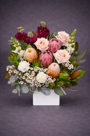 Floral Elegance in a Ceramic Vase – Premium Flowers Harrisdale WA