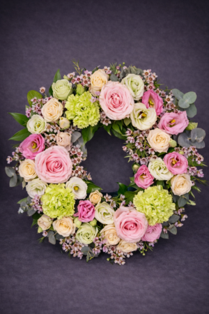Soft Pastel Floral Wreath – Charming Flower Decoration Harrisdale WA