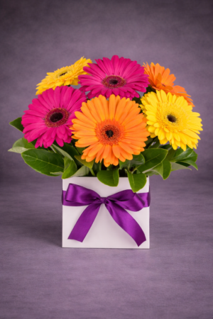 Vibrant Pink Gerbera Daisies Bouquet – Cheerful Pink Flowers Harrisdale WA